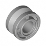 LEGO Wiel 11mm D x 8mm LICHTGRIJS (100 stuks) LEGO Wiel 11mm D x 8mm LICHTGRIJS (100 stuks)