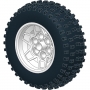 LEGO Wiel 43.2D x 26 en Band 75.1 x 28 Stekels LEGO Wiel 43.2D x 26 en Band 75.1 x 28 Stekels