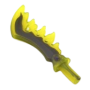 LEGO Zwaard Gekarteld TRANSPARANT NEON GROEN (10 stuks) LEGO Zwaard Gekarteld TRANSPARANT NEON GROEN (10 stuks)