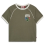 LEGO T-shirt Ninjago OLIVE (LWTAJ 114 - Size 104)