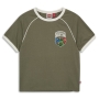 LEGO T-shirt Ninjago OLIVE (LWTAJ 114 - Size 128)